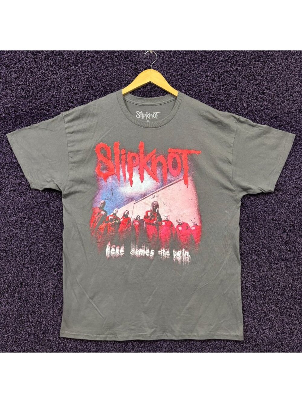 Slipknot Here Comes The Pain T-Shirt Size Extra Large